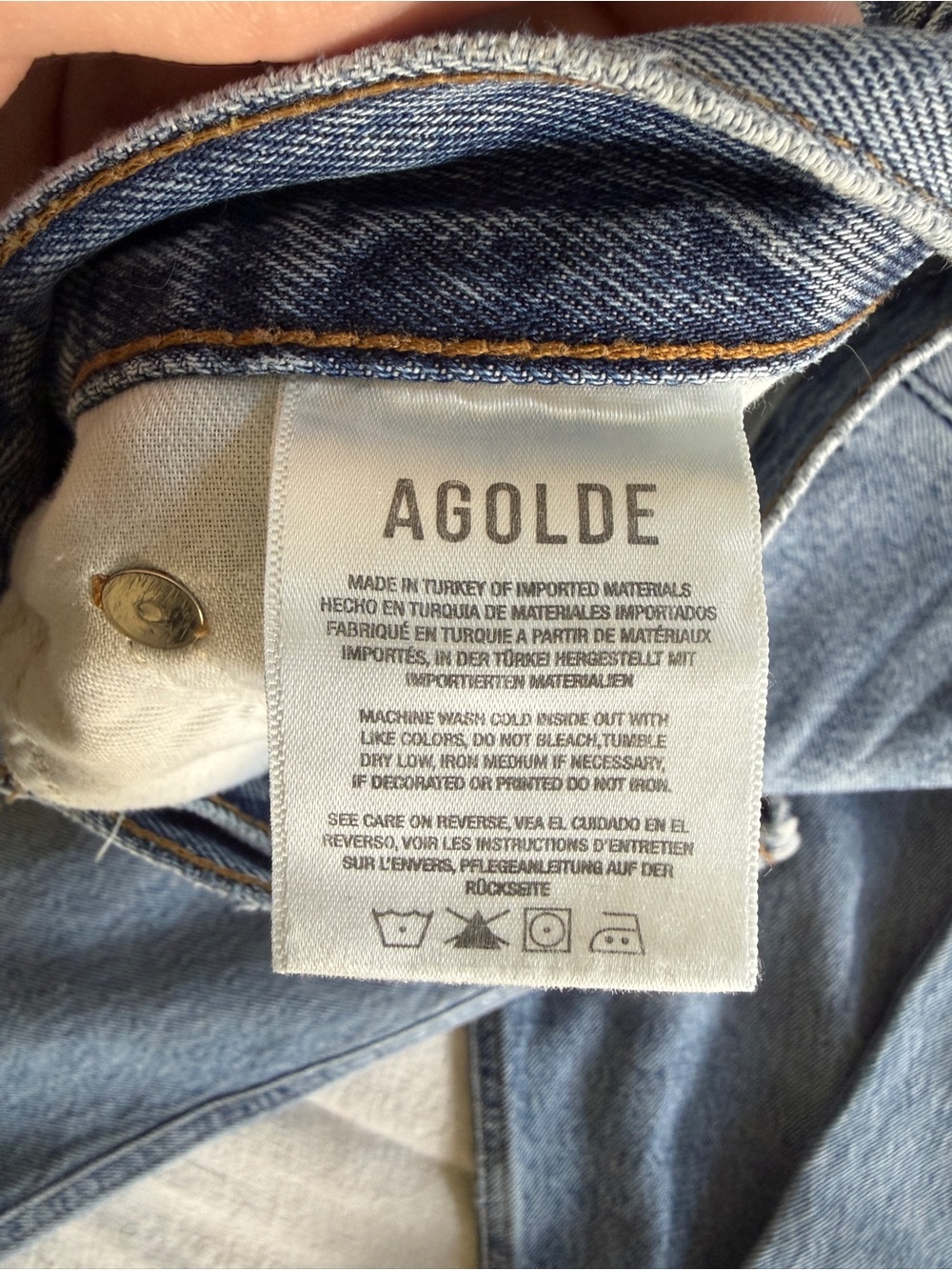 AGOLDE 90s pinch waist jeans (28) - Picture 3 of 5
